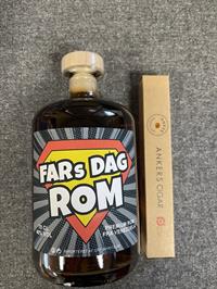 Fars Dags Rom & 1 Cigar fra Anker Chokolade